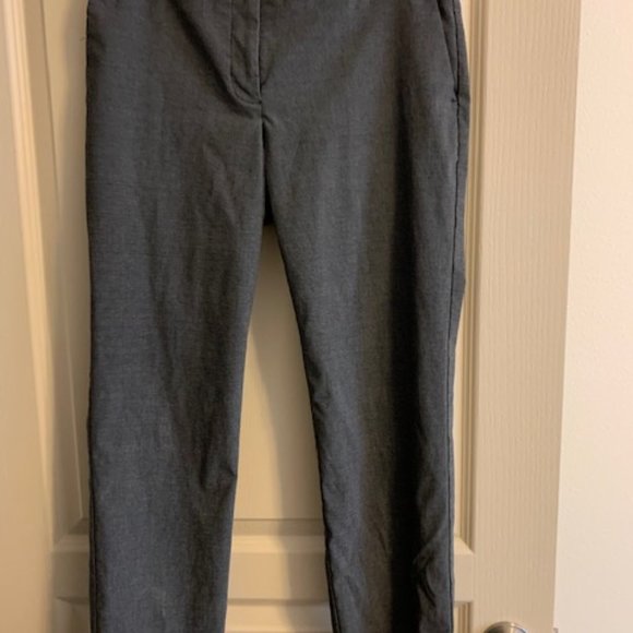 Mario Serrani Italy Size 4 Ankle Slate Gray Women's Four Pocket Pants - Picture 1 of 5